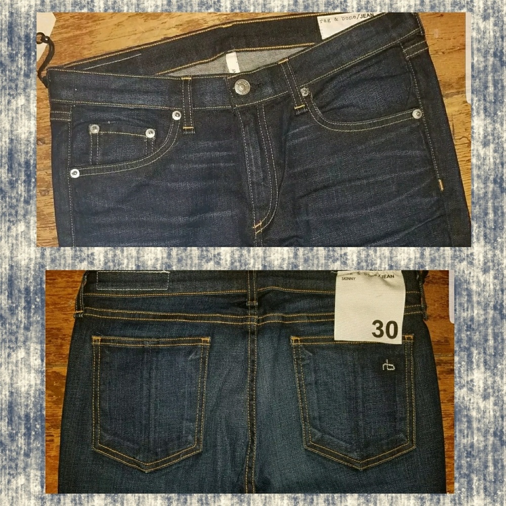 💣LAST 1💥 Rag & Bone Skinny Jeans Kensington wash - Picture 5 of 8